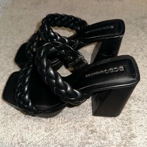 BCBGeneration Gemma Platform Sandal, Size 8, worn once